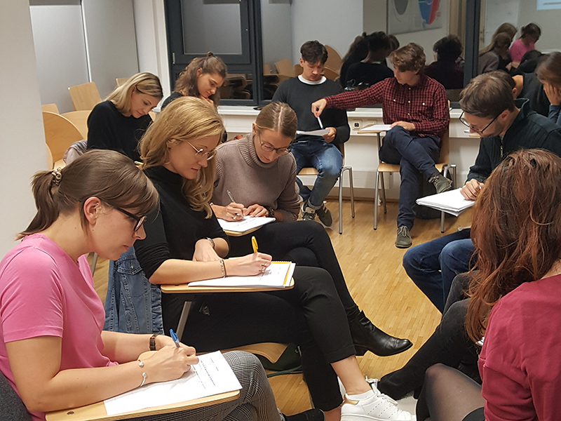Leadership und Kompetenzentwicklung ist zentrales Thema des neuen Erweiterungsstudiums. Foto: Uni Graz/Nentwig 