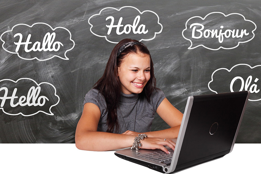 Studierende können sich demnächst für einen Sprachkurs als Vorbereitung für ein Studium an den Instituten für Romanistik, Slawistik oder am ITAT anmelden. Foto: pixabay.com 