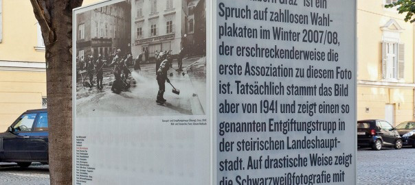 Wie sich die NS-Herrschaft auf Forschungsansätze, Praktiken und Institutionen nach Kriegsende auswirkte, war Thema einer Lehrveranstaltung an der Uni Graz. Foto: Johannes Steiner 