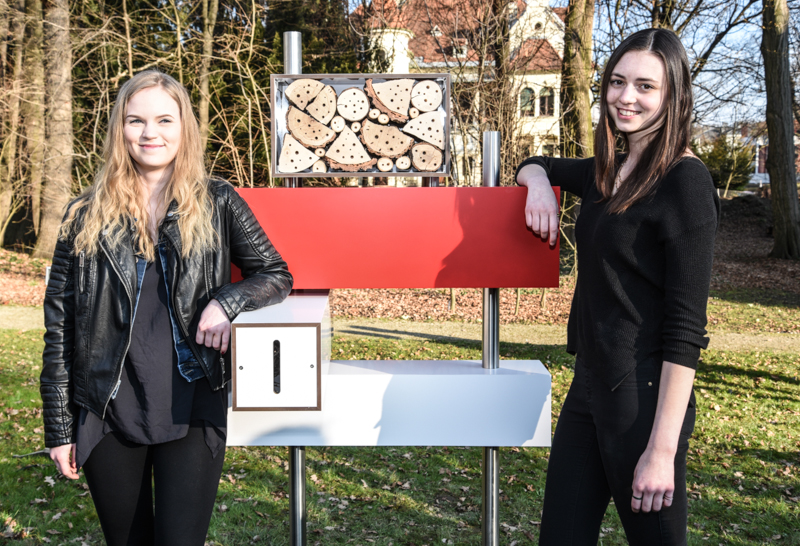 Das Siegerprojekt "„boites“ von Verena Oswald und Hannah Kager 