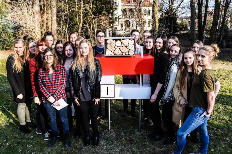 SchülerInnen der HTBLVA Graz-Ortweinschule stellten ihr Geschick unter Beweis. Sie kreierten Insektenhotels, die dann von einer Jury bewertet worden sind. Dabei waren nicht nur Kreativität, sondern auch Nutzbarkeit für die Tiere gefragt. 