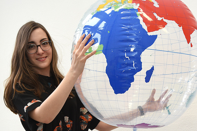 Julia Taucher ist die Koordinatorin des Welcome Center. Foto: Uni Graz/Eklaude 