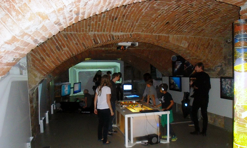 Mit faszinierenden Spielen näherte sich das Publikum im Haus der Wissenschaft dem Thema Klimawandel. Foto: Haus der Wissenschaft 