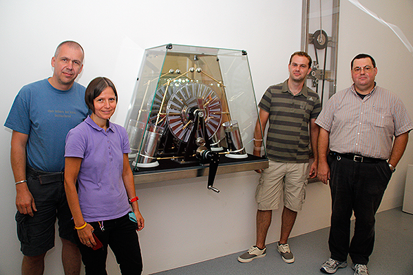 Die neue Influenzmaschine im UniGraz@Museum 