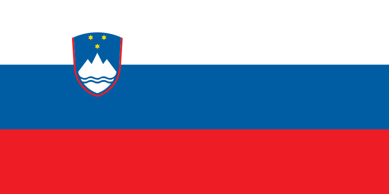 Slowenische Flagge 