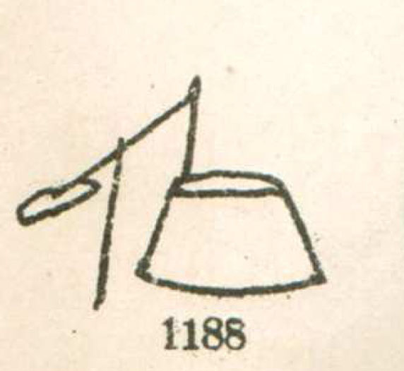 Gaunerzinken: 1188 = Arzt; 796 = Gift 