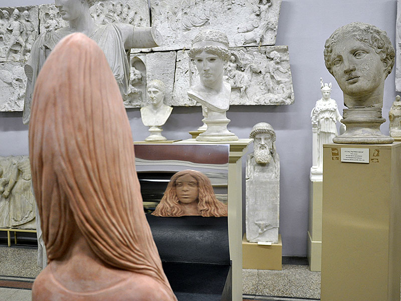 ... lässt ihre Köpfe in den Spiegel blicken. 