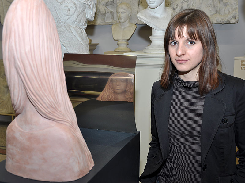 Die Künstlerin Tanja Fuchs ... 