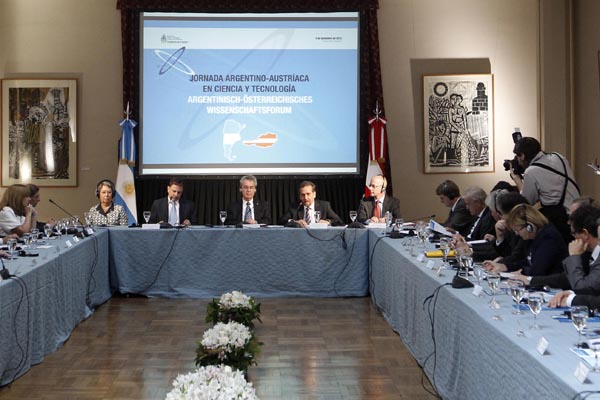 „Österreichischer Wissenschaftstag“ in Buenos Aires mit Bundespräsident Fischer, Foto: Peter Lechner 
