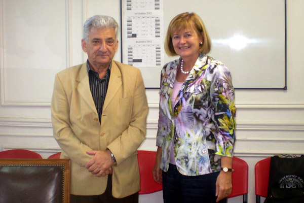 Besuch der Universidad de Buenos Aires: Rektorin Neuper führte Gespräche mit Hugo Sirkin, Sekretär für Wissenschaft und Forschung 