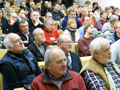 Shukovas Vortrag im Vorjahr zog zahlreiche Interessierte ins Kriminalmuseum. 