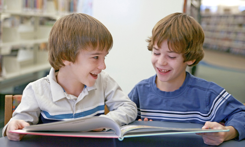 Englisch kinderleicht: In den Explore-English-Wochen an der Uni Graz können Kinder die Sprache spielerisch entdecken. Foto: Microsoft. 