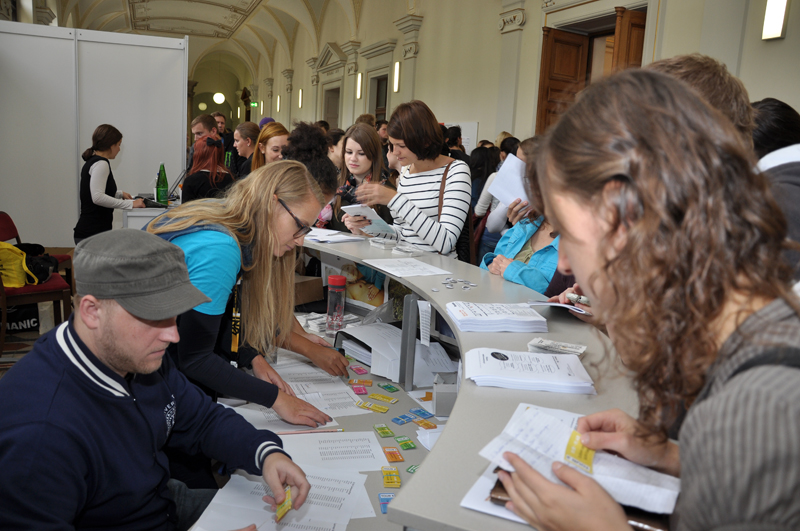 Infos aus erster Hand: Am WELCOME DAY. 