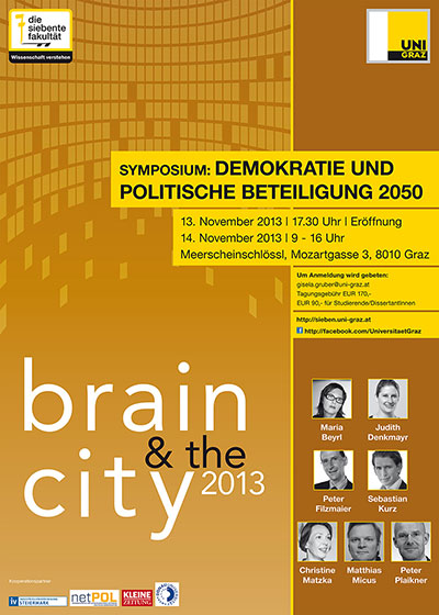 Einladung zum 5. Symposium der Reihe Brain and the City 
