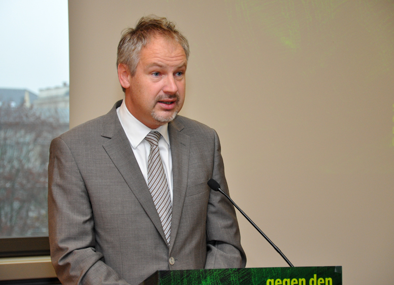 Gemeinderat Thomas Rajakovics überbrachte die Grüße von Bürgermeister Siegfried Nagl. 