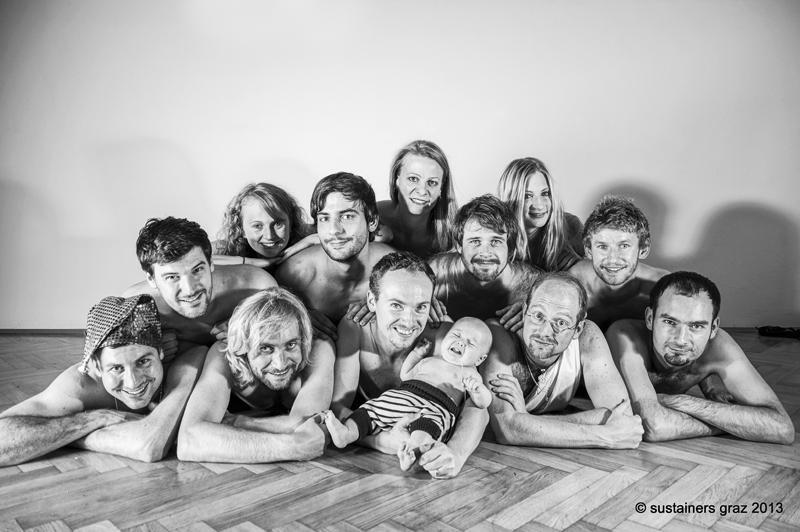 Die Grazer Sustainers machen mit ihrer Aktion auf nachhaltiges Handeln aufmerksam. 