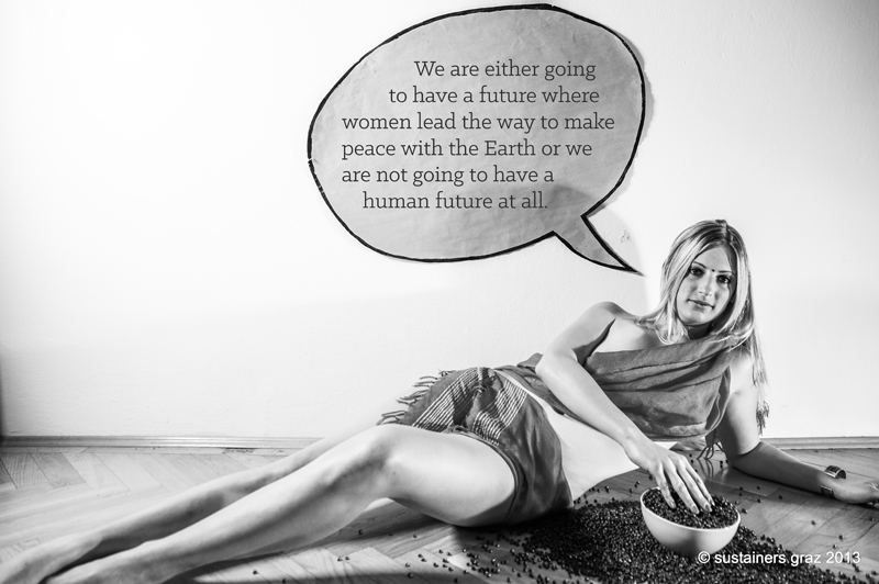 Fünzig Prozent der Einnahmen gehen an jene, die bereits von den Auswirkungen von nicht-nachhaltigem Handeln betroffen sind - die Opfer der Taifun-Katastrophe auf den Philippinen. 