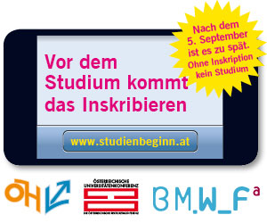 Studienbeginn Banner 