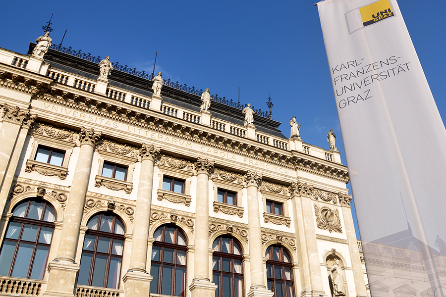 Ihre herausragende Platzierung im weltweiten Vergleich zitierter Publikationen kann die Karl-Franzens-Universität Graz im aktuellen Leiden-Ranking festigen. Foto: Uni Graz/Tzivanopoulos 
