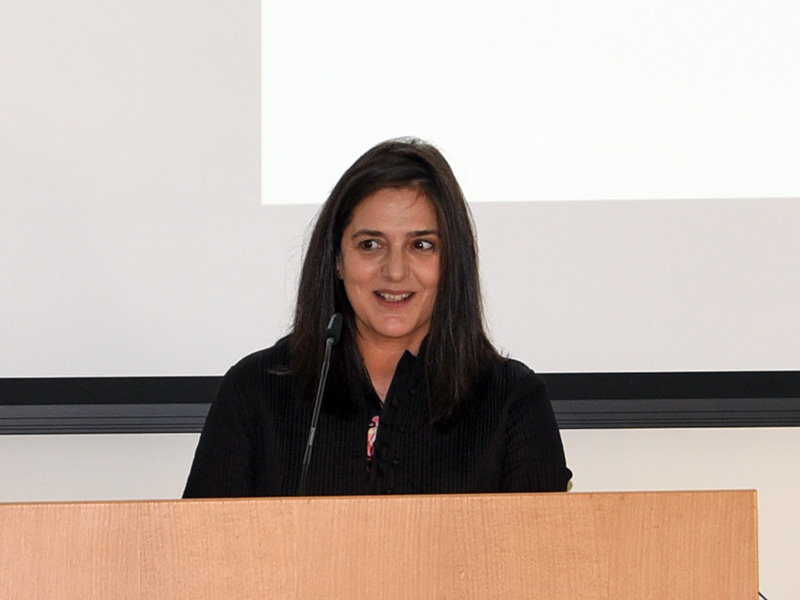 Eleni Aloupi weihte in Graz in antike Vasen-Geheimnisse ein. Foto: Uni Graz/Eklaude ©Uni Graz/Eklaude