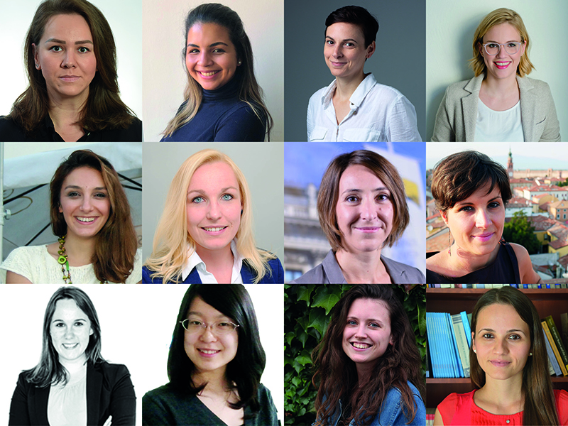 13 Nachwuchsforscherinnen absolvierten das MentoringPLUS Programm als Vorbereitung auf ihre wissenschaftliche Karriere. Foto: kk. 