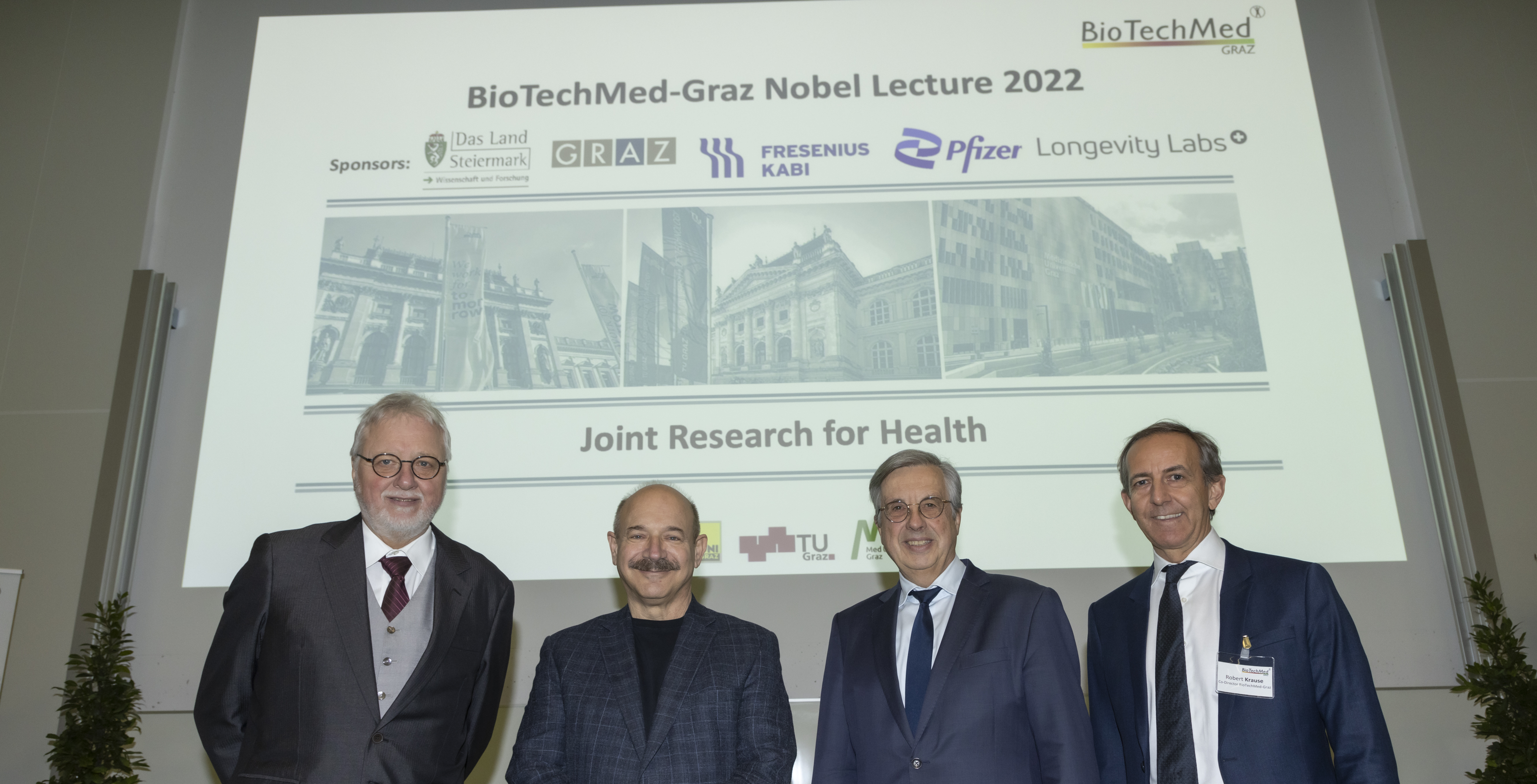 Nobel Lecture 2022 ©© Helmut Lunghammer