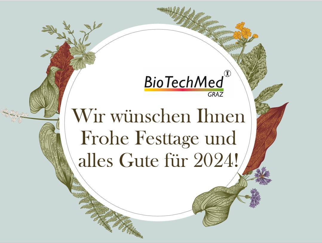 Frohe Festtage und alles Gute für 2024! 