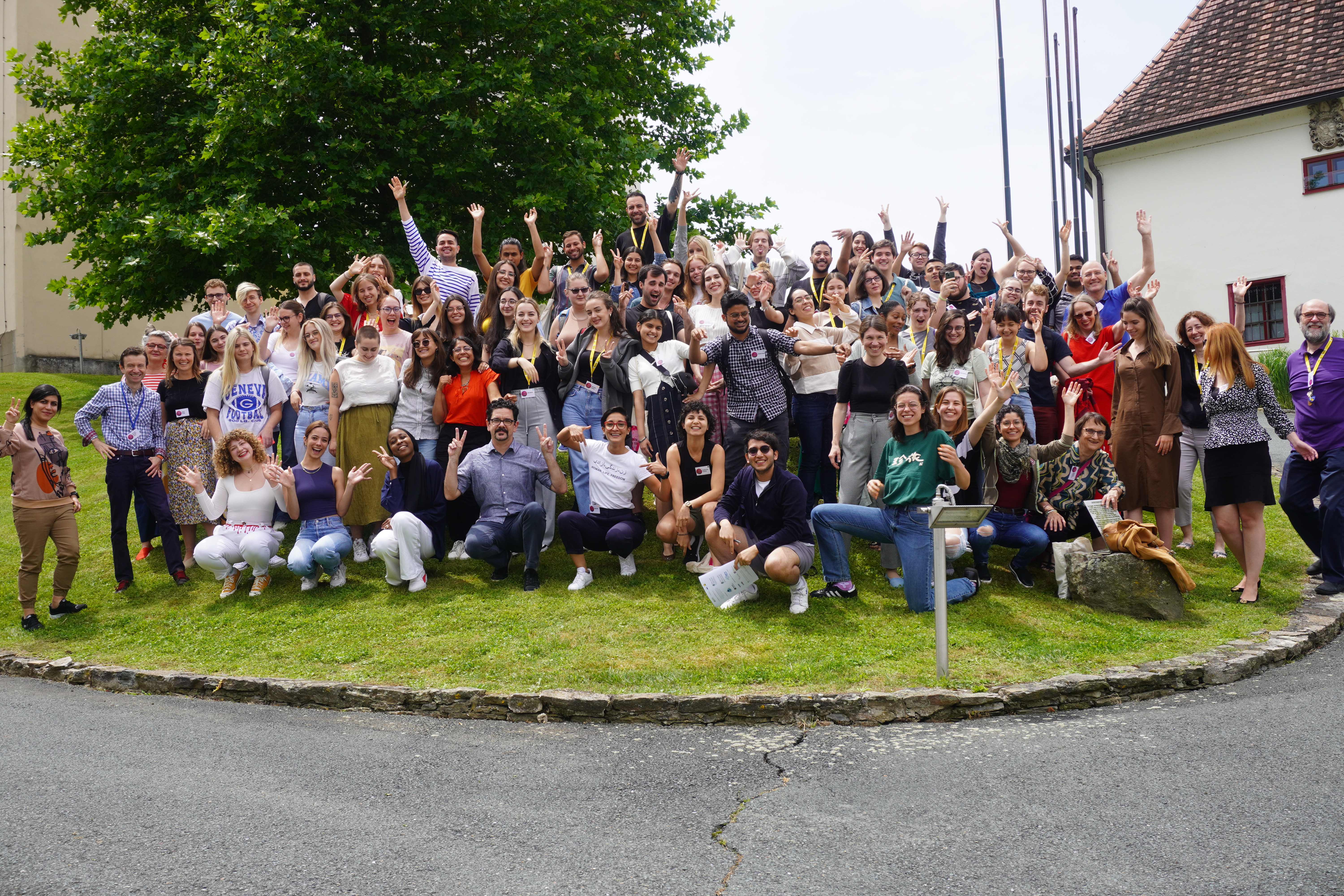 Participants of past Graz International Summer School Seggau. Photo: GUSEGG 