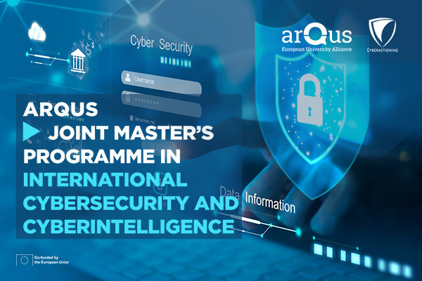 Arqus Joint Master’s Programme in International Cybersecurity and Cyberintelligence 