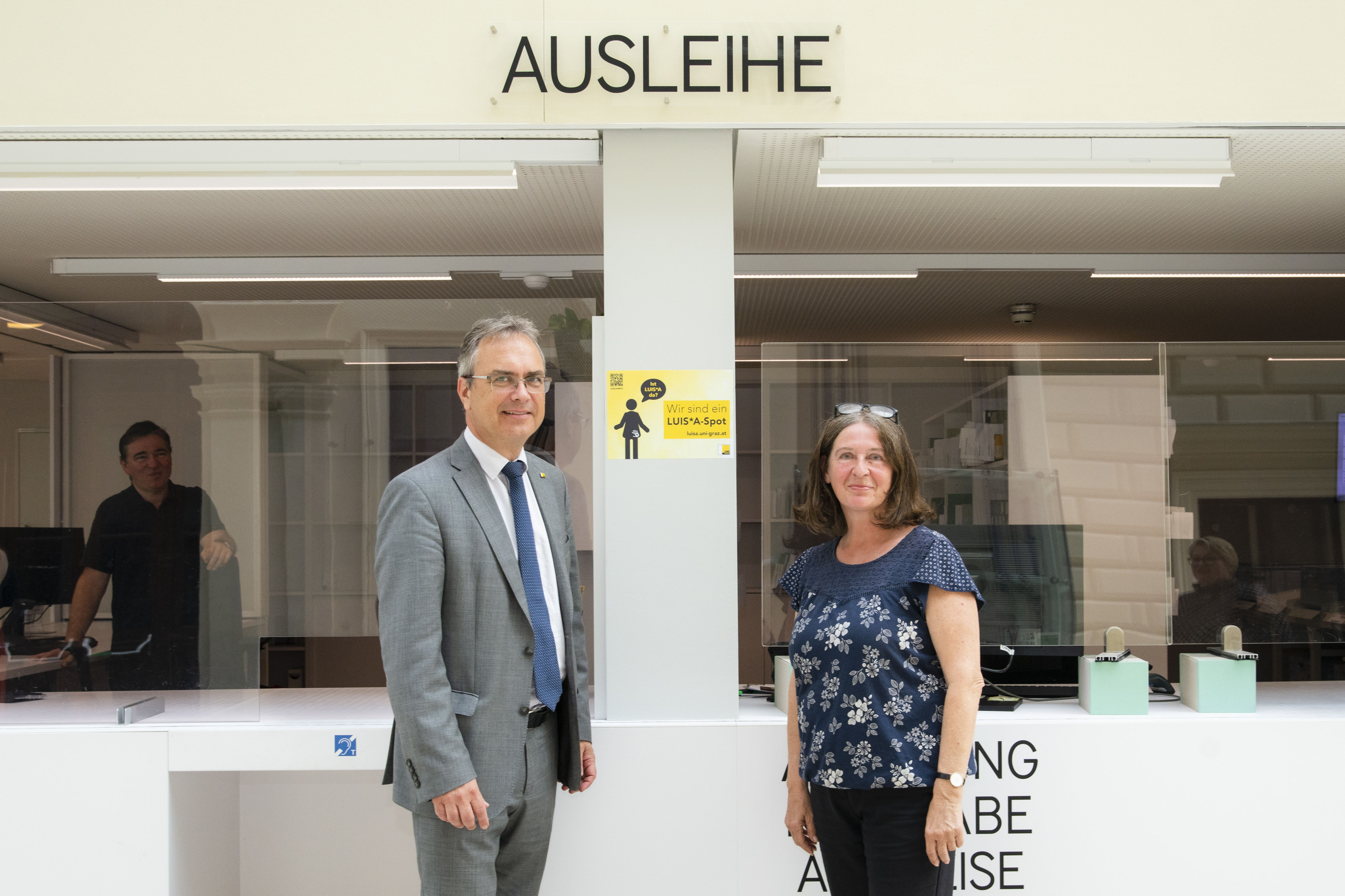 Rektor und Bürgermeisterin ©Uni Graz/Tzivanopoulos