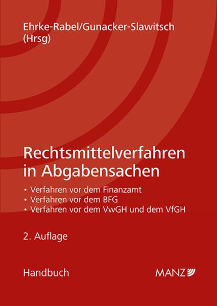 Rechtsmittelverfahren in Abgabensachen 