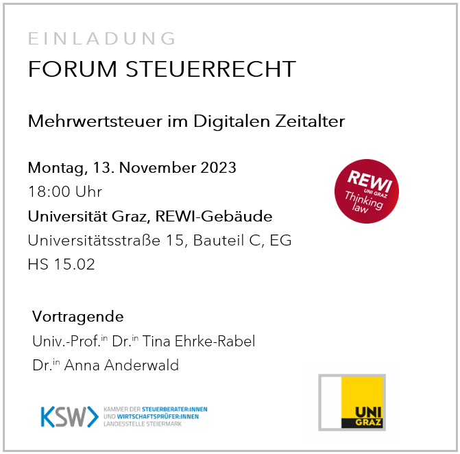 Forum Steuerrecht 13.11.2023 