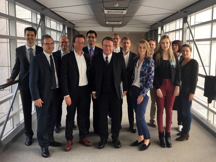 Exkursion, Brüssel, Paul Rübig, DissertantInnen, Doctoral Academy, SOWI, REWI ©Büro Rübig