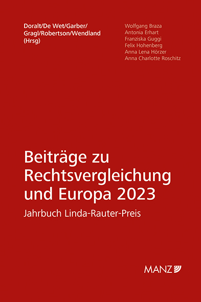 Jahrbuch Linda Rauter Preis 2023