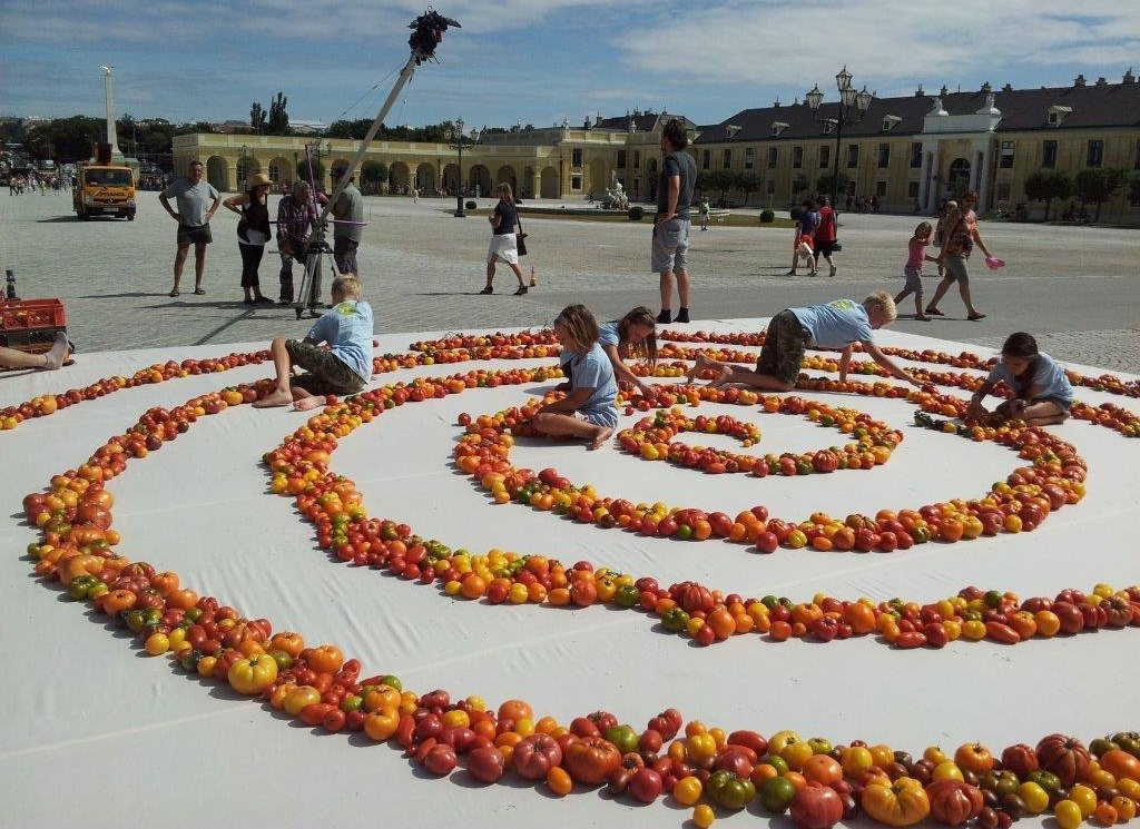 Dreharbeiten vor Schloss Schönbrunn (MMK) 