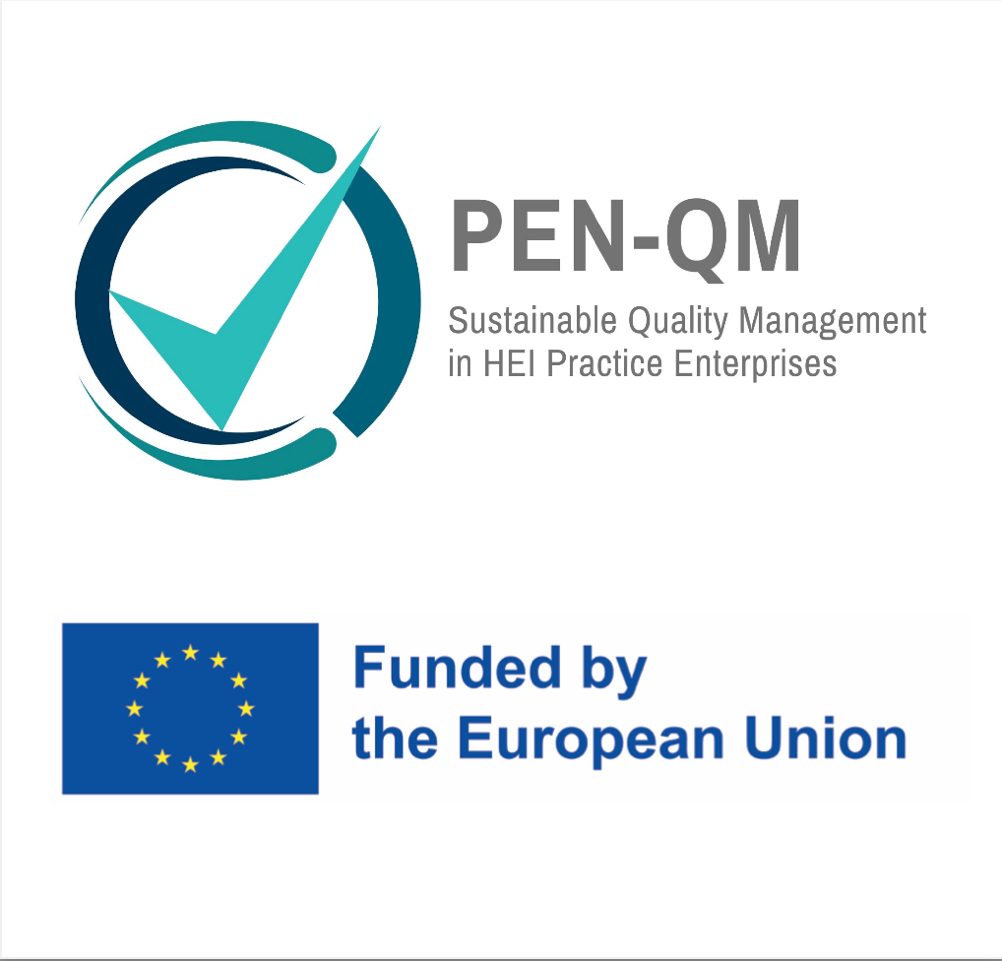 Logo PEN-QM und EU 