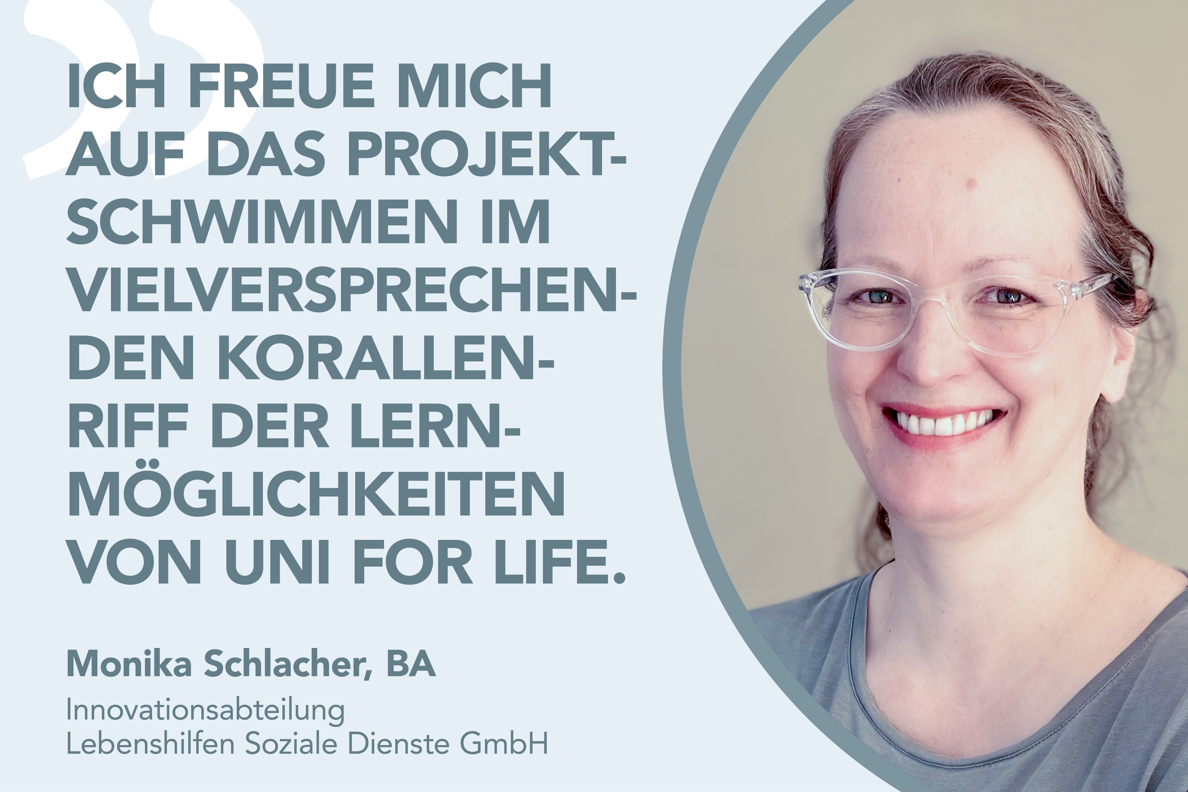 Monika Schlacher, BA über DIM 
