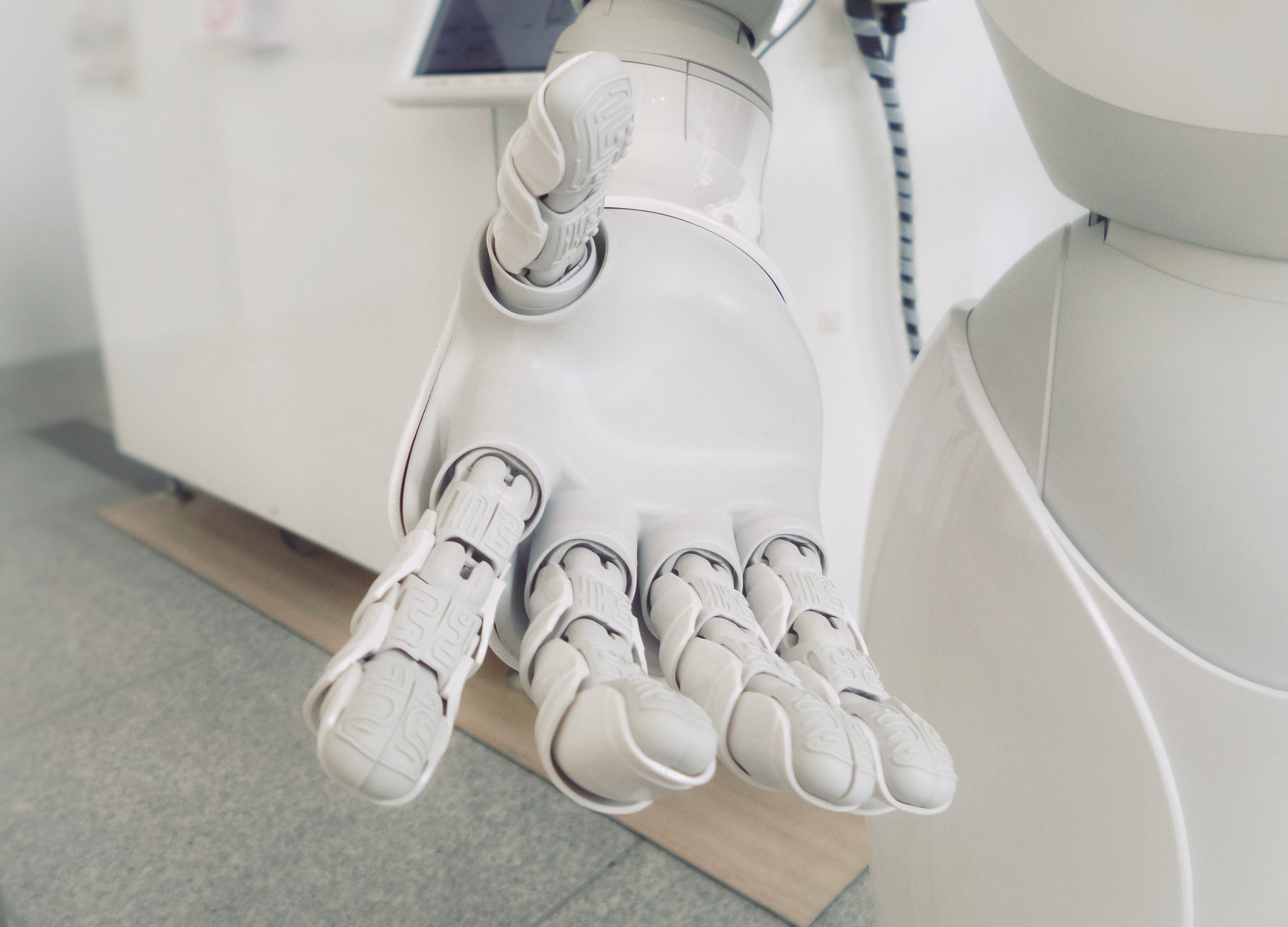 Roboterhand führt in die Zukunft 