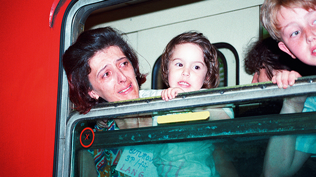 Geschichte, Zeitgeschichte, Leute, Fl¸chtlinge, Politik, Verkehr, Eisenbahnen, Familien, M¸tter und Kinder, Katastrophen, Hilfe, Katastrophenhilfe, Kriegshilfe, Soziales, Hilfe ©Georges Schneider / APA-Archiv / picturedesk.com